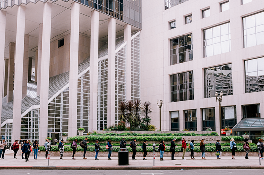 Queue – California Street, San Francisco